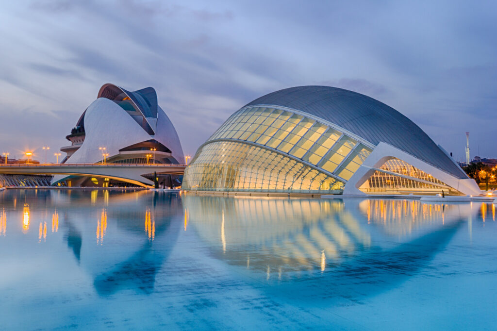 Ciudad de las Artes y las Ciencias.