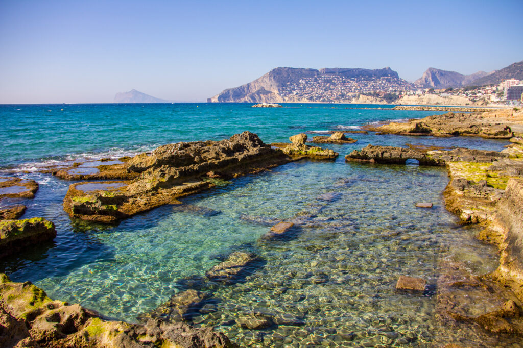 Baños de la Reina en Calpe.