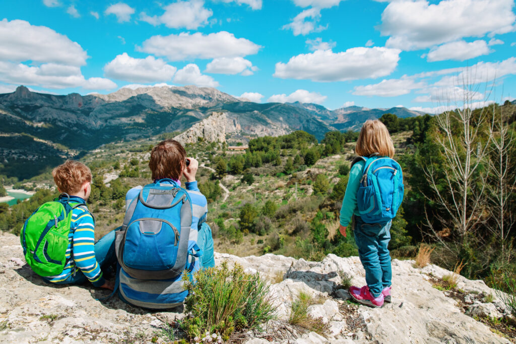 De ruta en Guadalest, cerca de Benidorm.