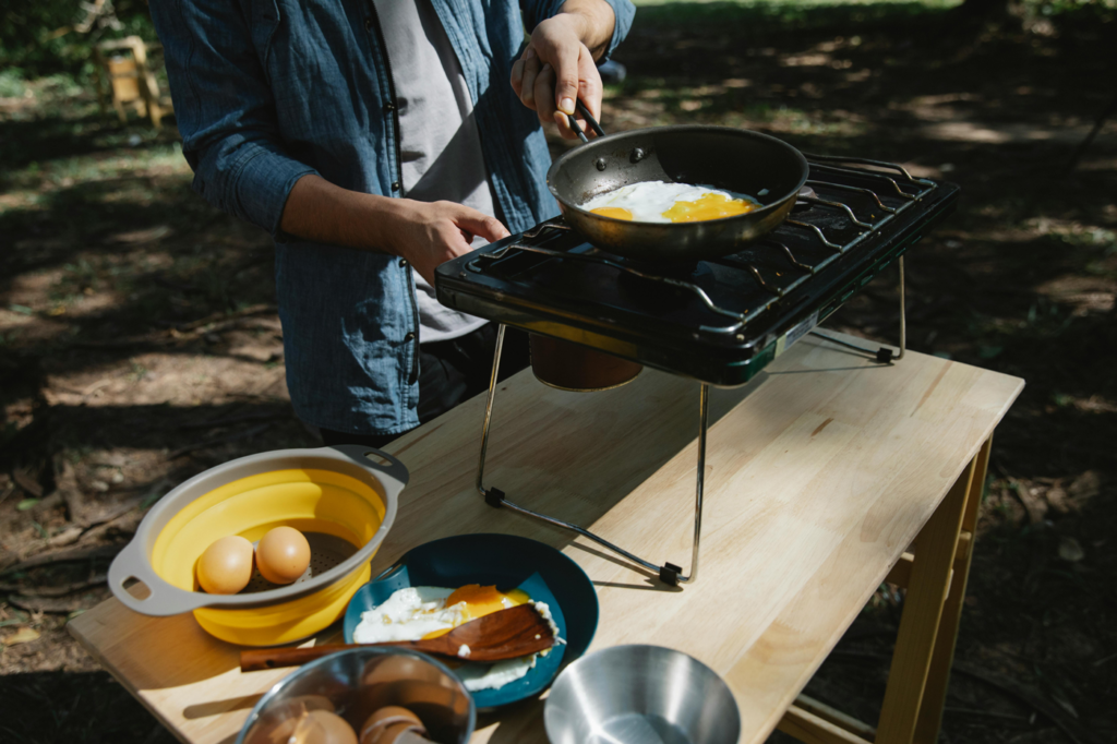 Receta para ir de camping.