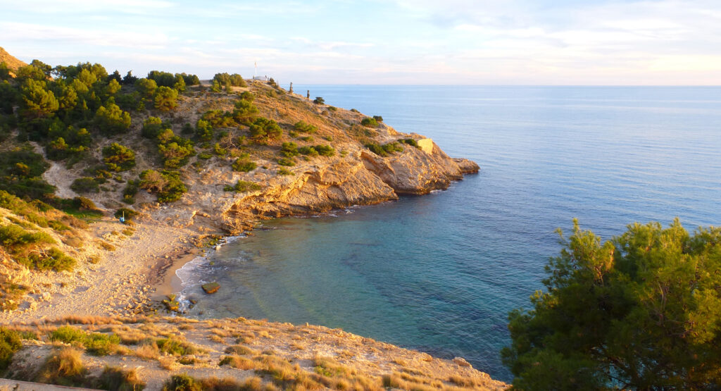 Cala Almadrava, cerca de benidorm
