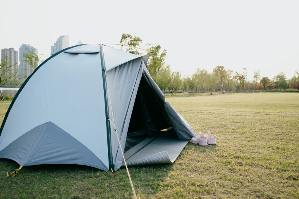 Tienda de campaña ideal para el camping.