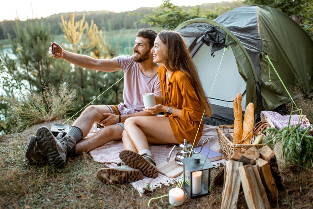 Tienda de campaña ideal para el camping.