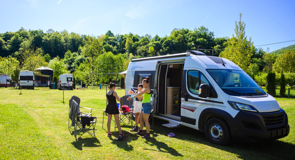 Camping sin estrés.