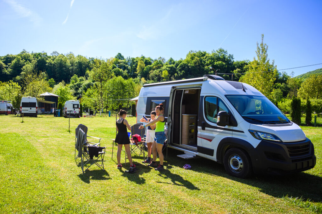 Camping sin estrés.
